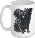 Cat Spooky Scary Halloween Cerberus Goth Horror Ceramic Mug