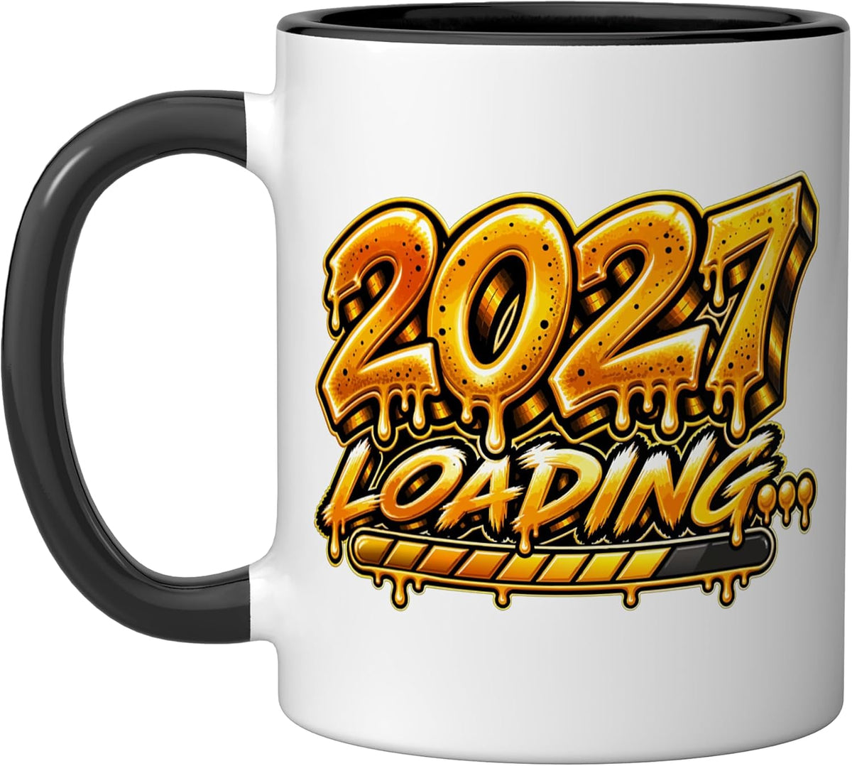 Loading Colorful Graffiti New Year Design Ceramic Mug