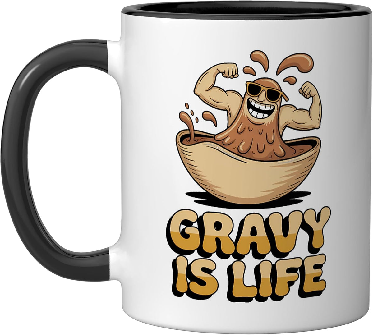 Gravy Thanksgiving Joke Ceramic Mug
