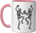 Dancing Skeletons Music Dance Ceramic Mug