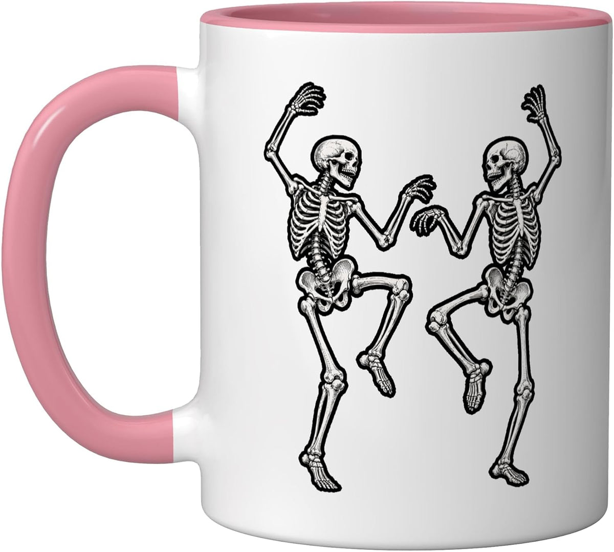 Dancing Skeletons Music Dance Ceramic Mug