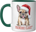 Frenchie Claus French Bulldog Christmas Puppy Dog Lover Ceramic Mug