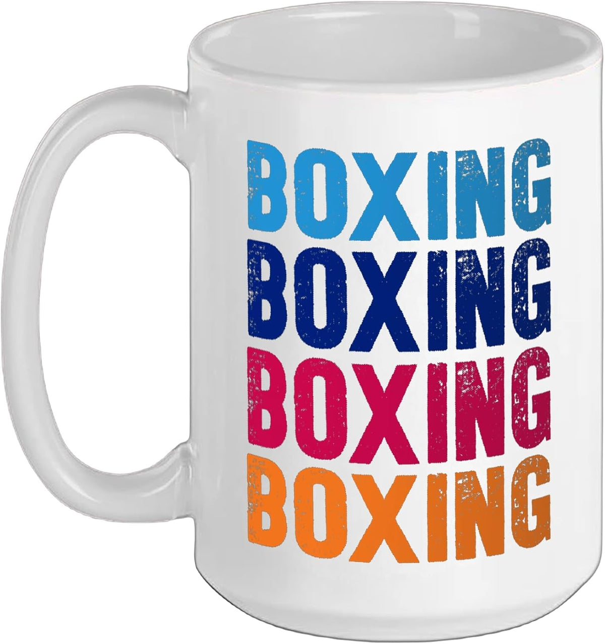 Boxing - Colorful Ceramic Mug