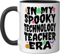 In My Spooky Technology Teacher Era, Cs Teacher Halloween Ceramic Mug