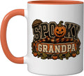 Papa Gifts Grandfather Pumpkin Dad Spooky Grandpa Halloween Mug
