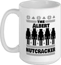 The Albert Nutcracker Funny Christmas Ceramic Mug