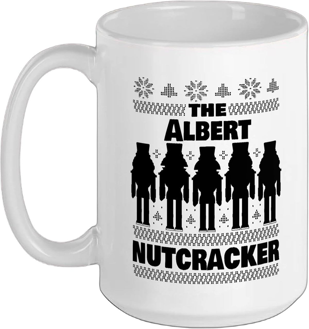 The Albert Nutcracker Funny Christmas Ceramic Mug