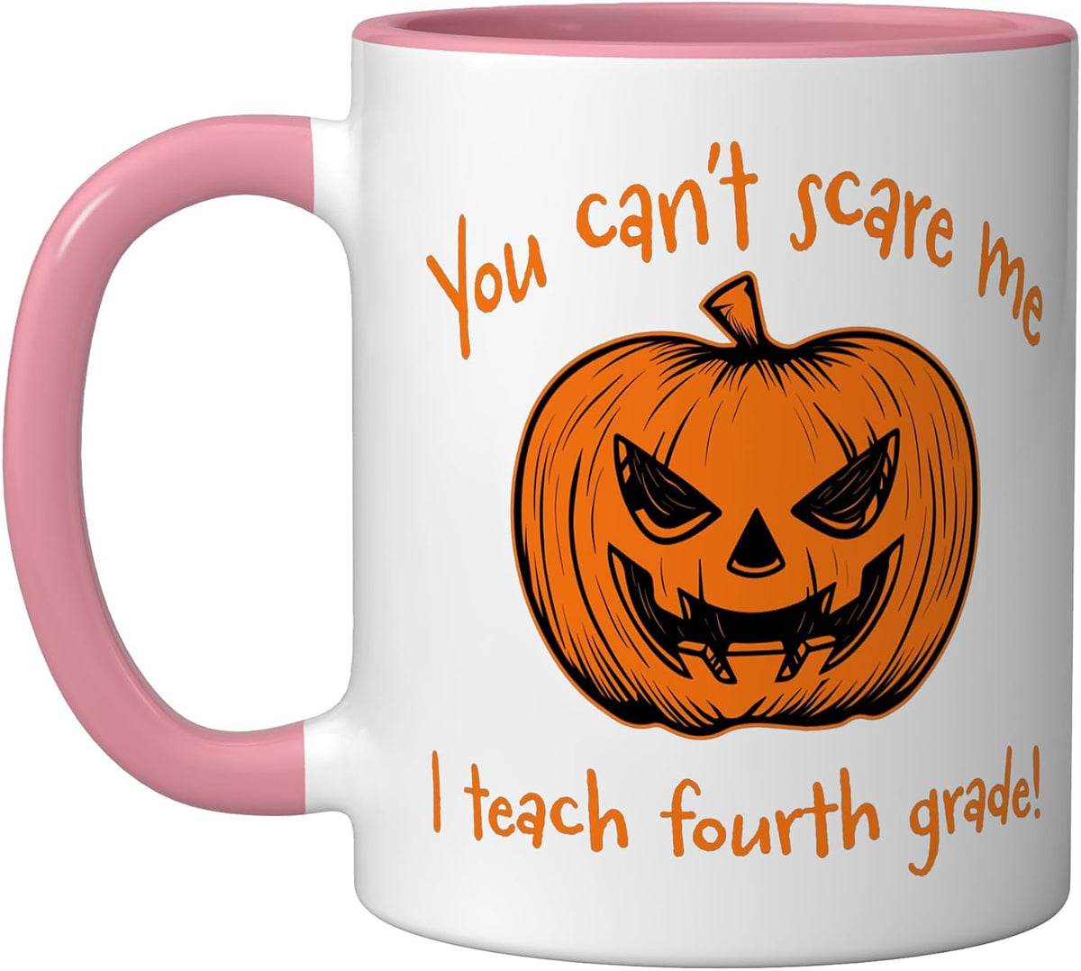 Funny Halloween Fourth Grade Teacher Ceramic Mug